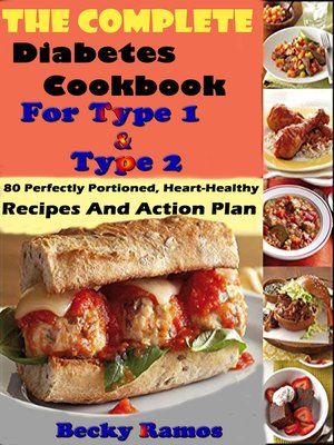 cover image of The Complete Diabetes Cookbook For Type 1 & Type 2
